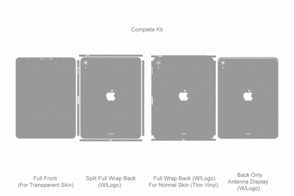 Download iPad Pro 11" (2018) Vector Cutline Template - VecRas