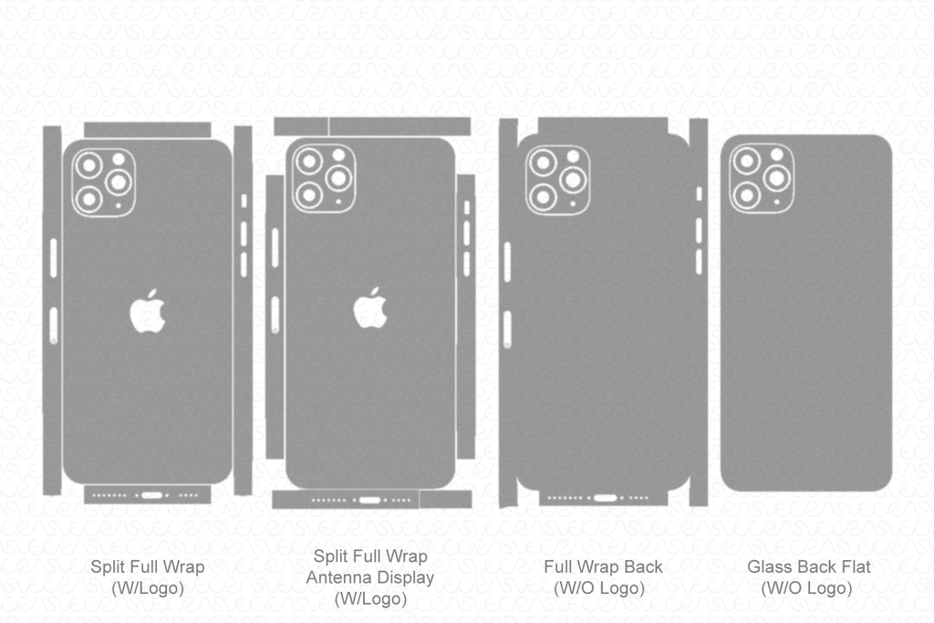 Iphone 11 Pro Max 19 Skin Template Vector Vecras