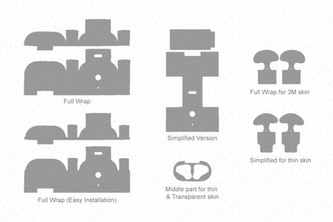 Download Skin Cutting Templates For Wearable Gadgets Like Airpods Watches Tagged Earbuds Vecras