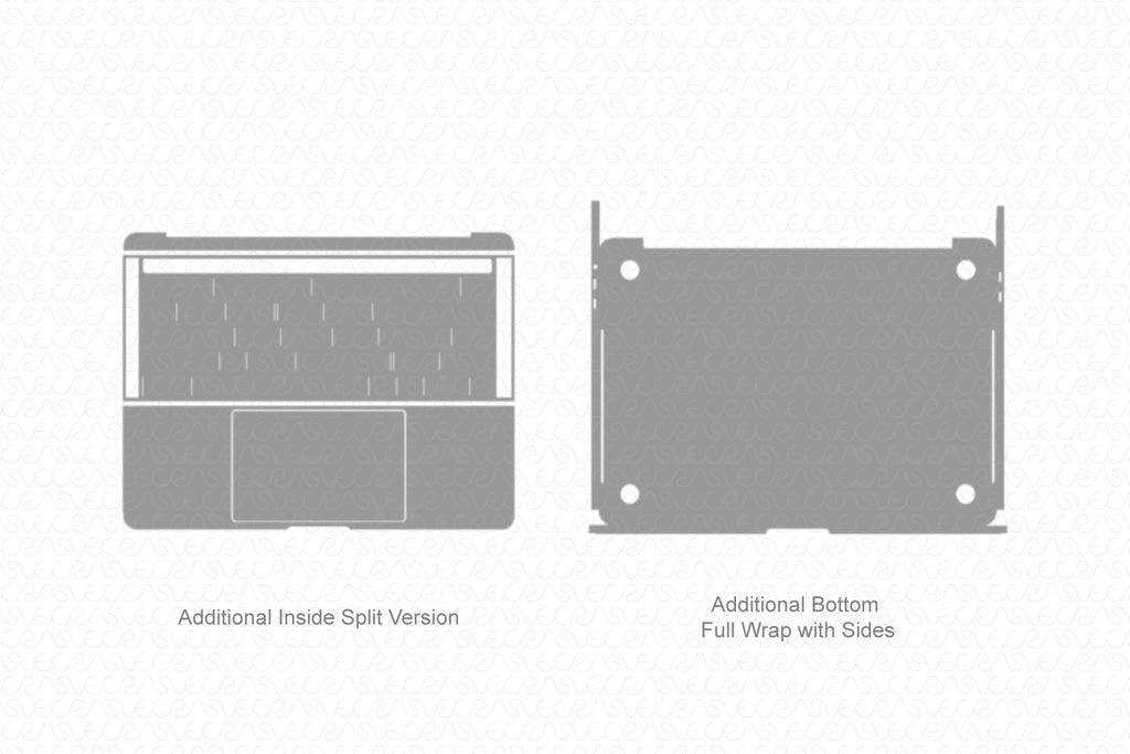 Download Skin Template Cut Files for Macbooks - Laptops - VecRas