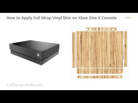 Xbox 360 Original (Arcade) Skin CutFile Vector Template Full Wrap SVG —  VecRas