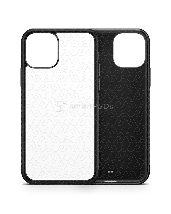 Download iPhone 11 Pro (2019) 2d Rubber Flex Case Design Mockup ...
