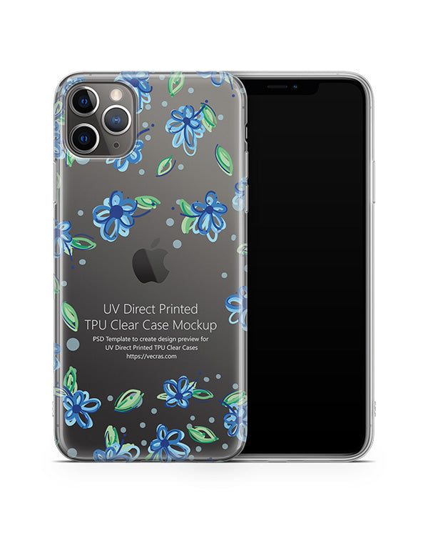 Iphone 11 Pro Max 19 Tpu Clear Case Mockup Vecras