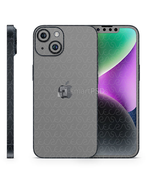 iPhone 15 Plus (2023) 2d Rubber Flex Case Design Mockup — VecRas