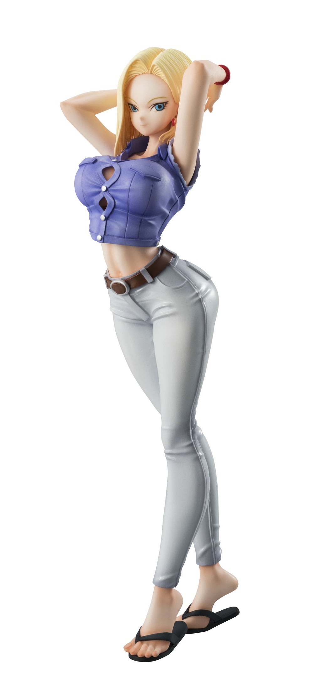 naked android 18