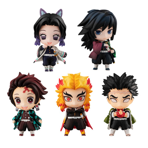 Demon Slayer Kimetsu No Yaiba Tanjiro And Hashira Mascot Set A Megahobby