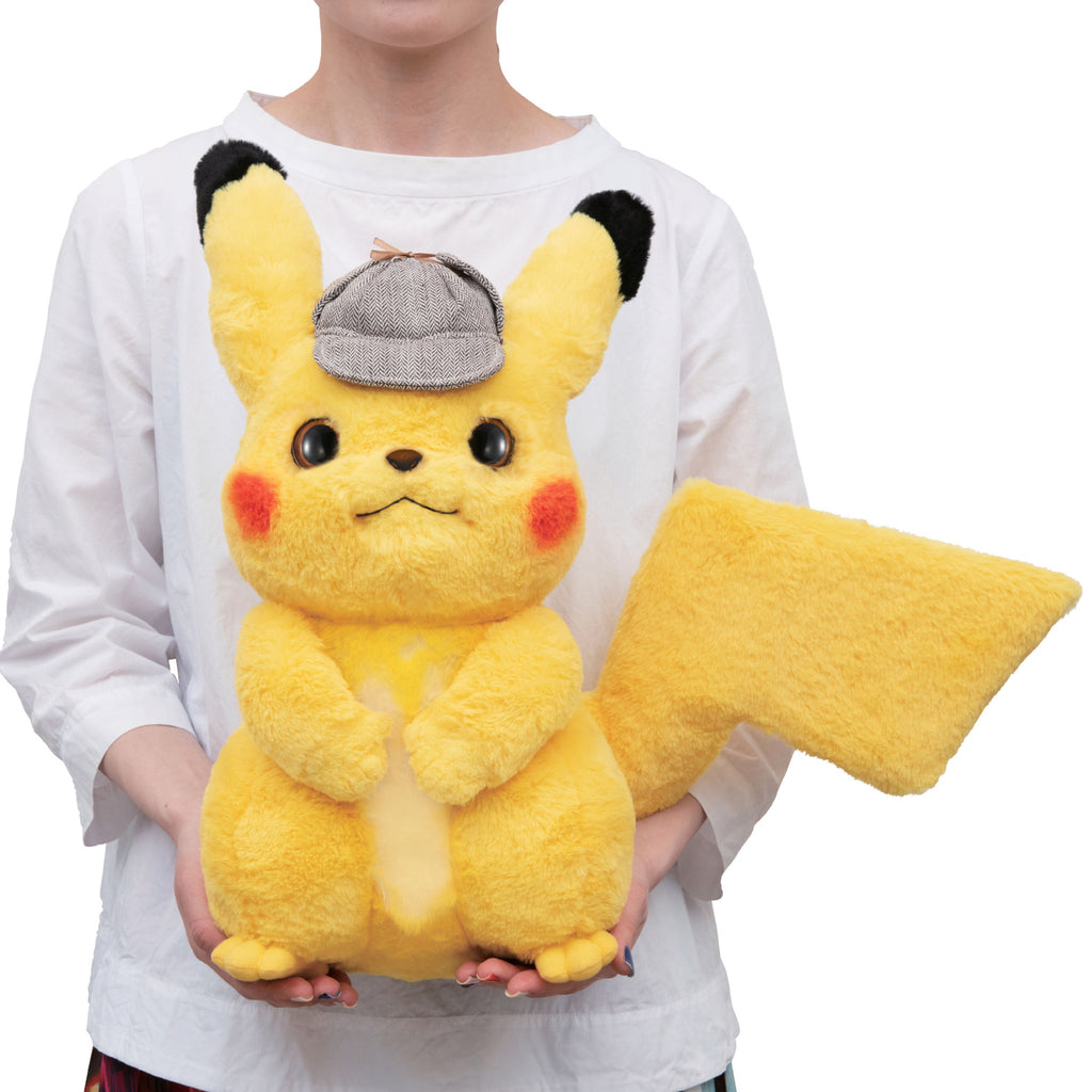 detective pikachu plush life size