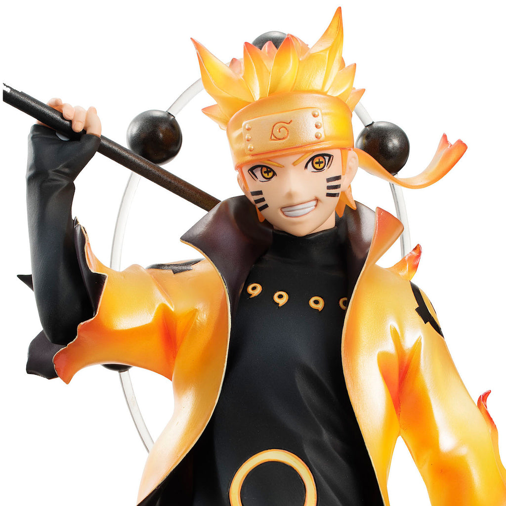 G E M Series Naruto Shippuden Naruto Uzumaki Six Paths Sage Mode Megahobby