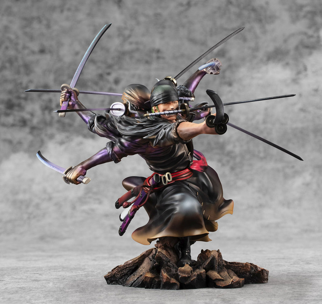 Portrait Of Pirates One Piece Wa Maximum Roronoa Zoro Demon Aura Ni Megahobby