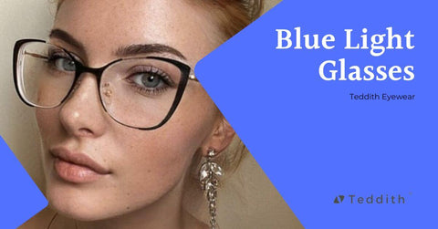 Blue Light Glasses for Computer Anti Glare Cat Eye Frame for Women - Aster