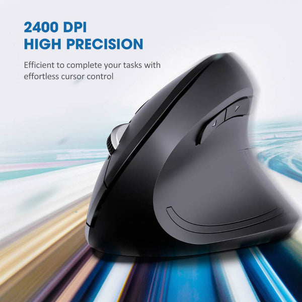 Teddith Wireless Right-Handed Ergonomic Mouse