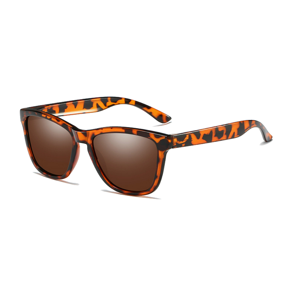 Leeway Metal Leopard Head Rimless Sunglasses, LW-1460, Brown Lenses with  Golden Frame, Gradient UV400 Protection, Free Size