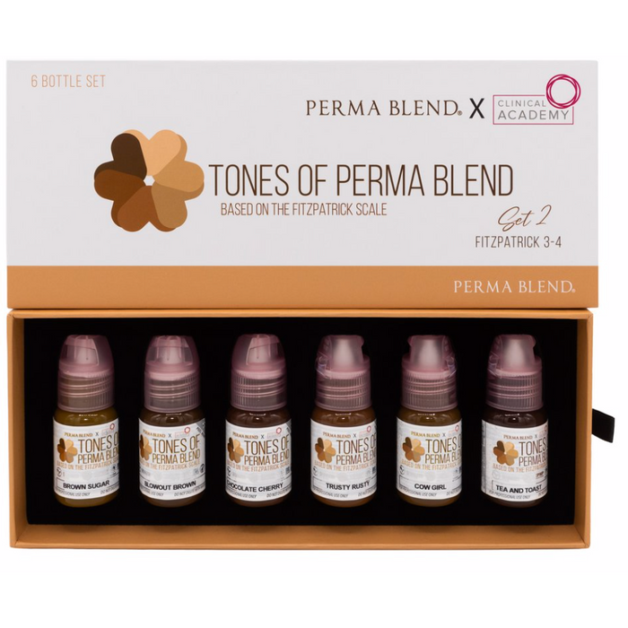 Perma Blend Permanent Makeup Eyebrow Colors Lively Ink