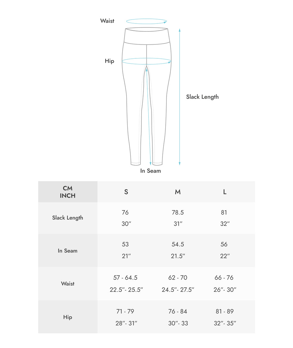 All Day Leggings Size Guide – FITGEAR