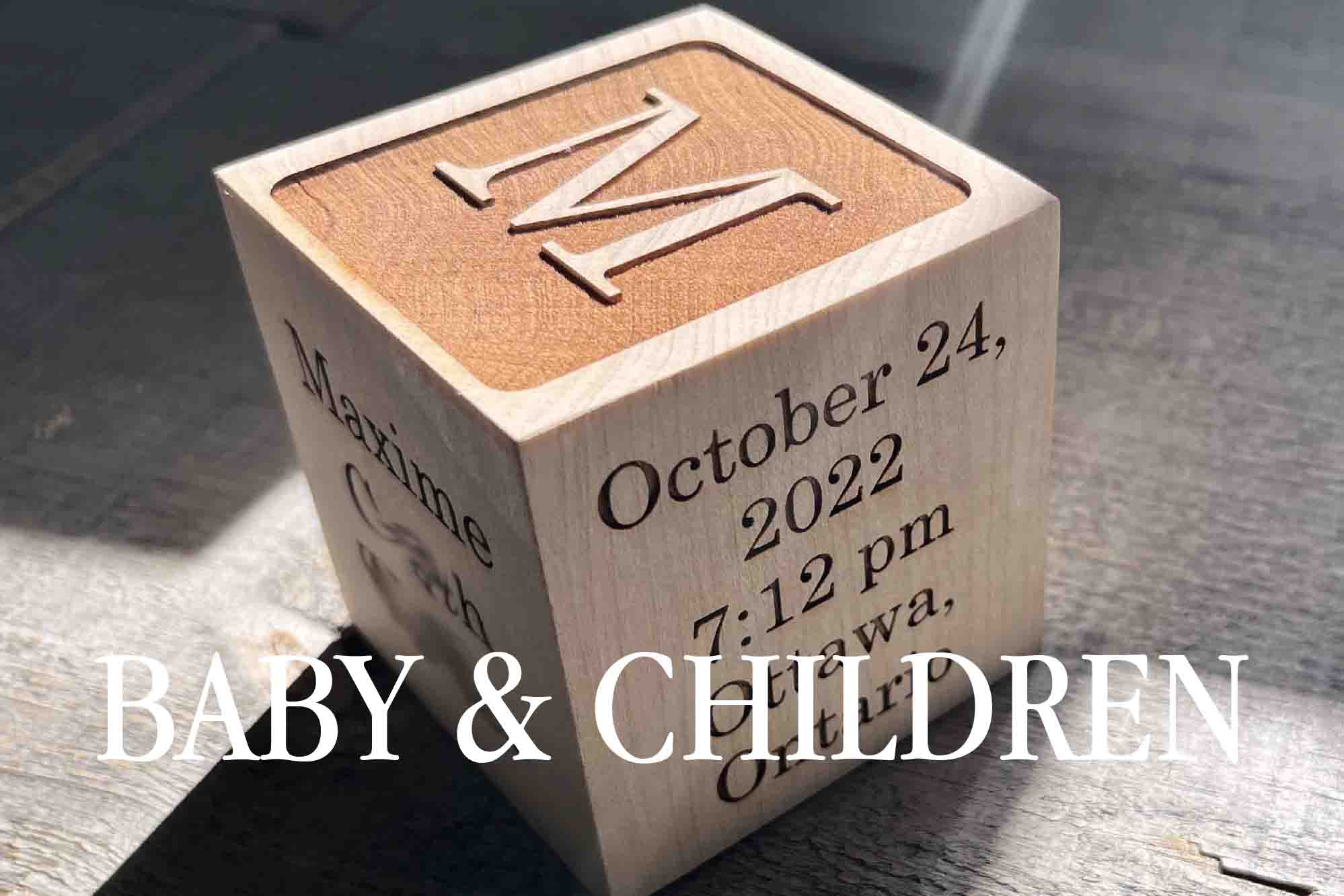 cUSTOM ENGRAVED BABY GIFTS