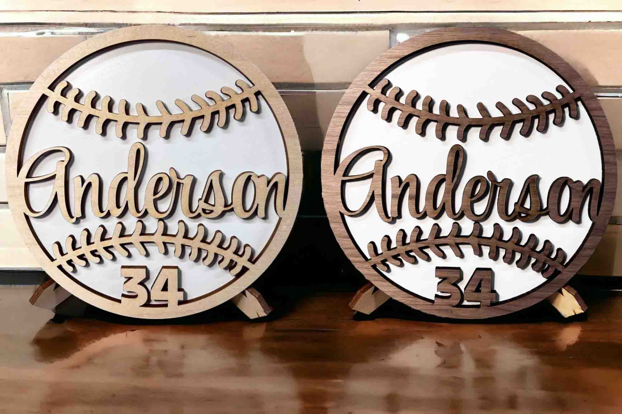 Custom Baseball Sign