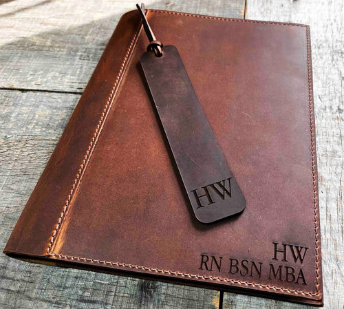 Leather Notebook Cover with bookmark.jpg__PID:418c69bb-f0eb-4a56-9082-eeca302baa4a