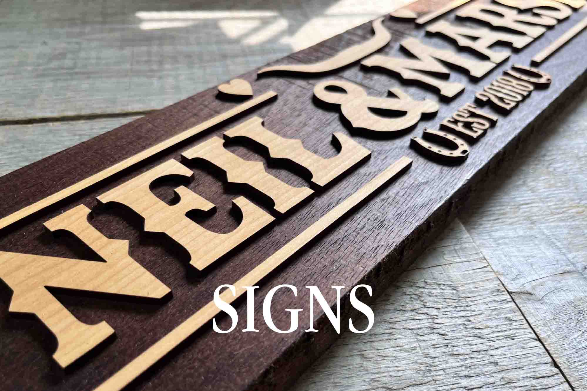 CUSTOM SIGNS