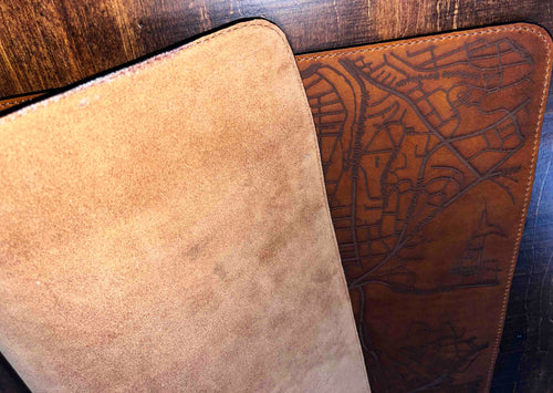 Leather Engraved Desk Mat