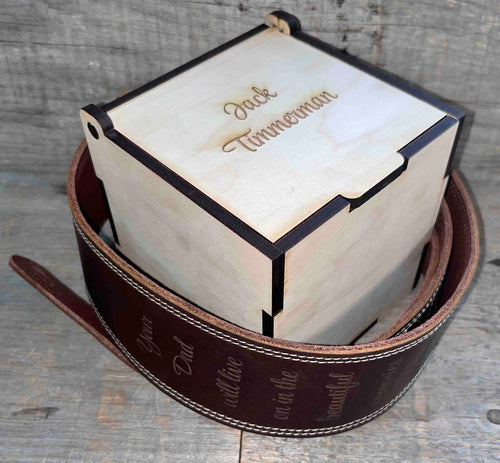 Custom engraved box