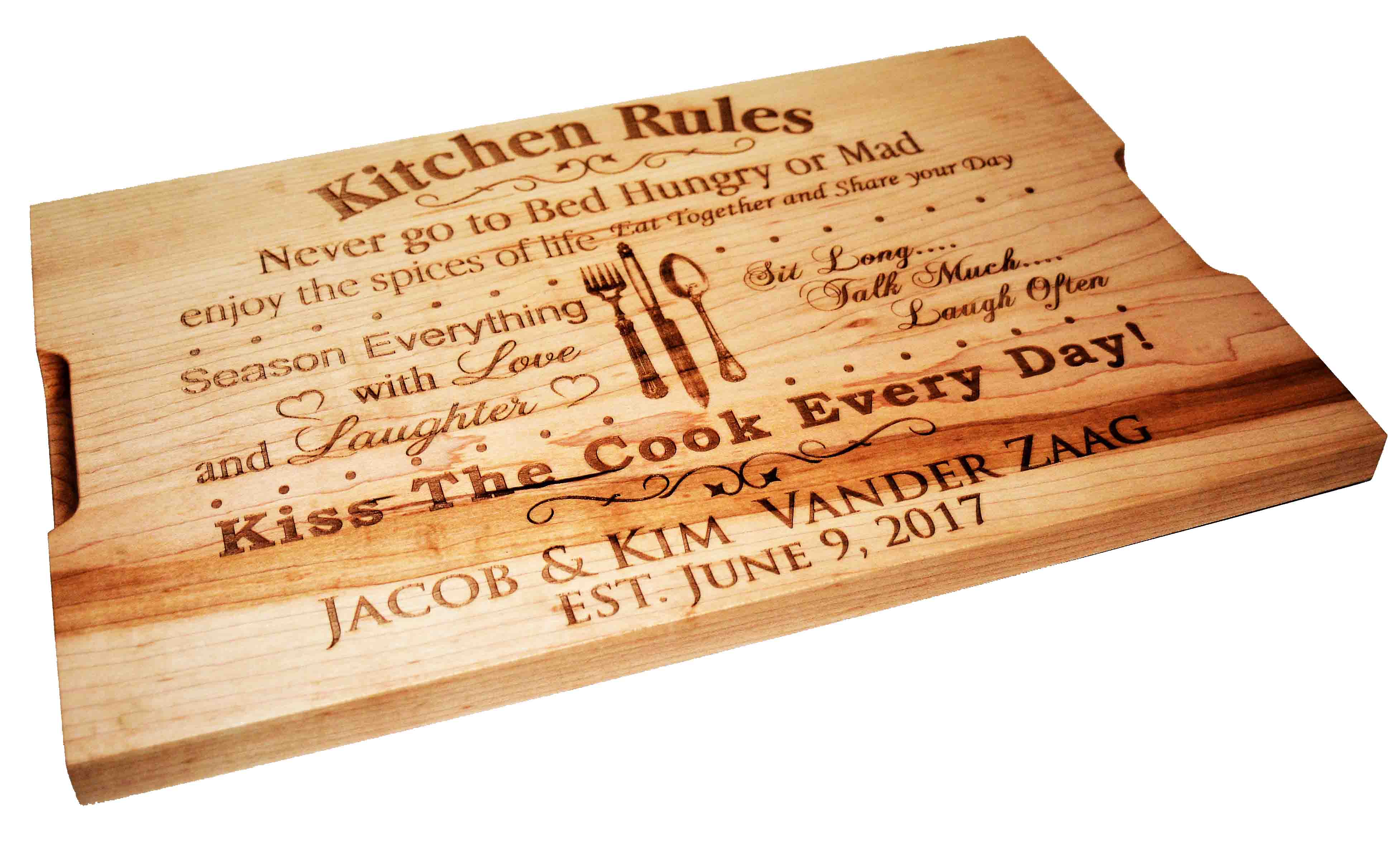 Custom Cutting Board