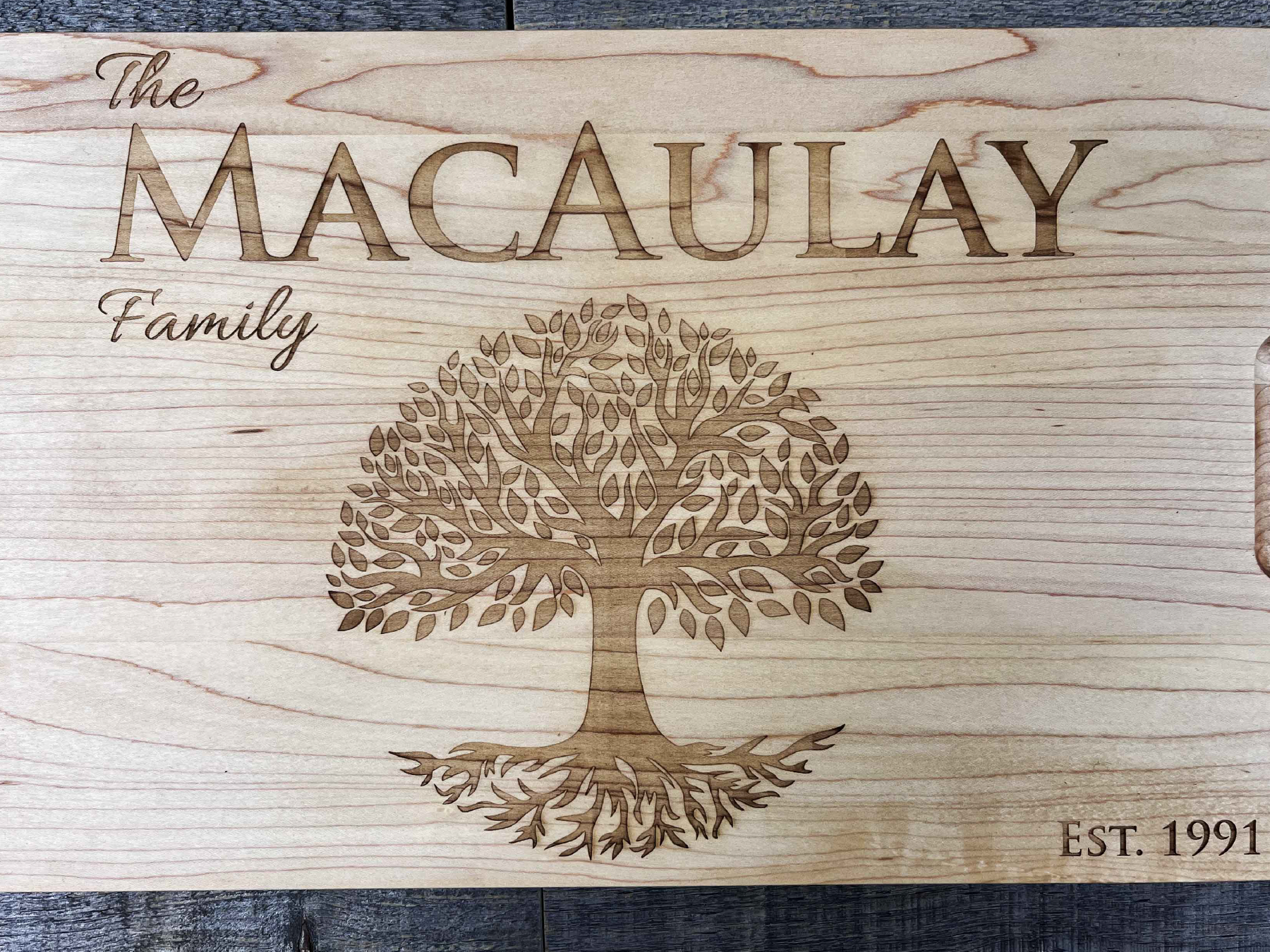 Custom Cutting Board