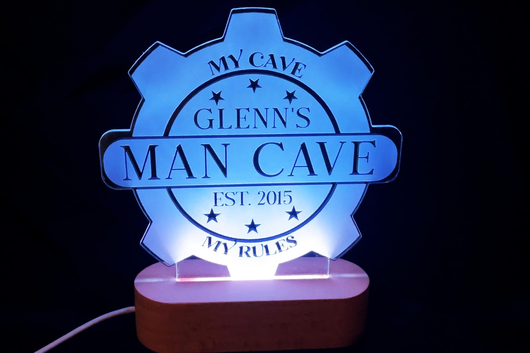 custom led light sign