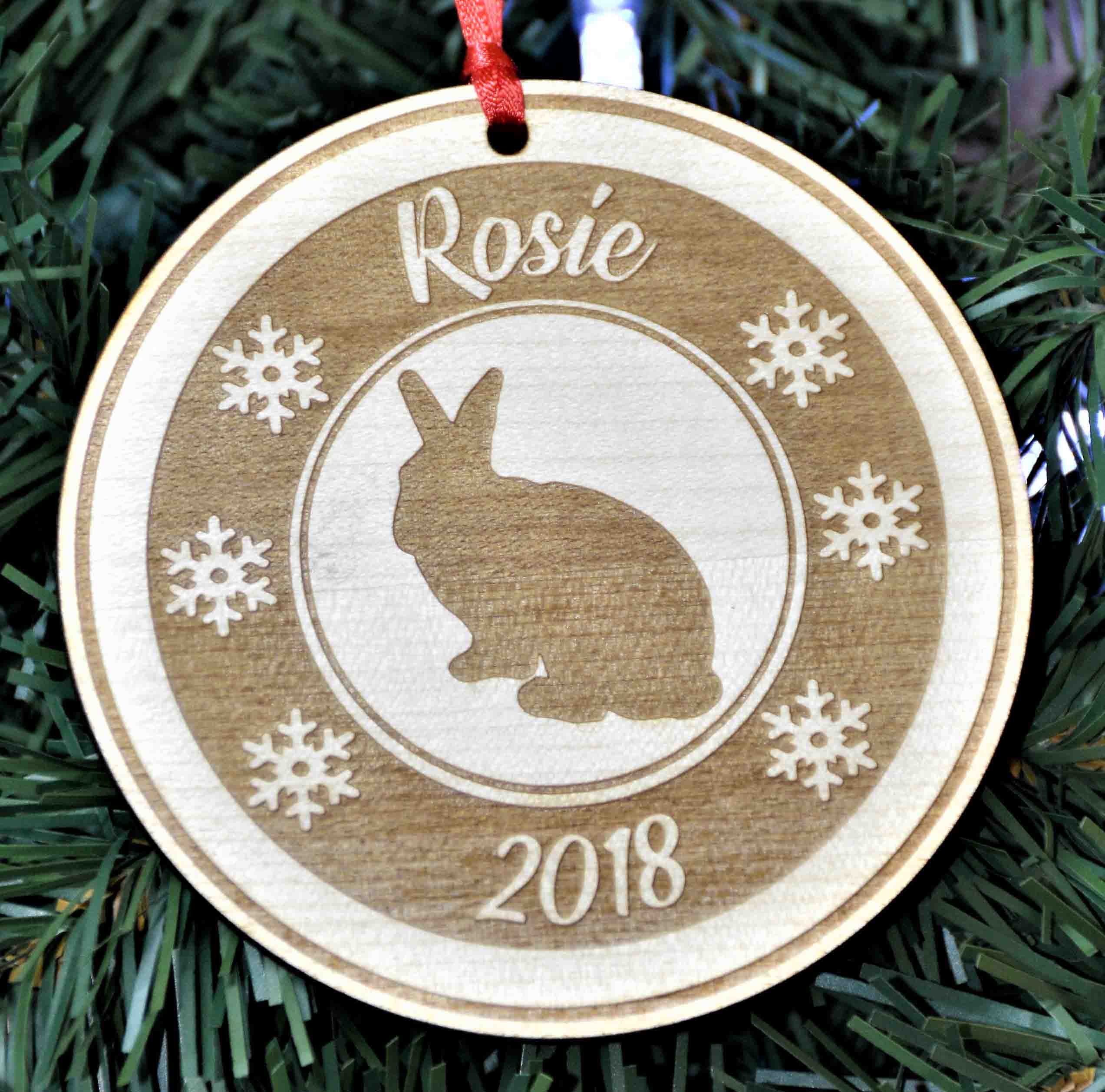 Wooden Names Ornaments and Magnets - Memories Made Custom