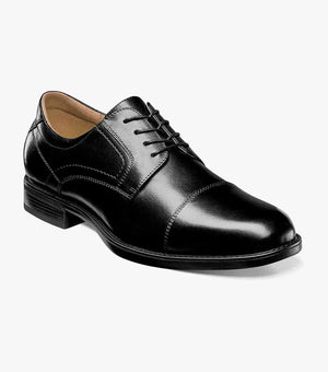 Florsheim Midtown Cap Toe Oxford - Black - New York Man Suits