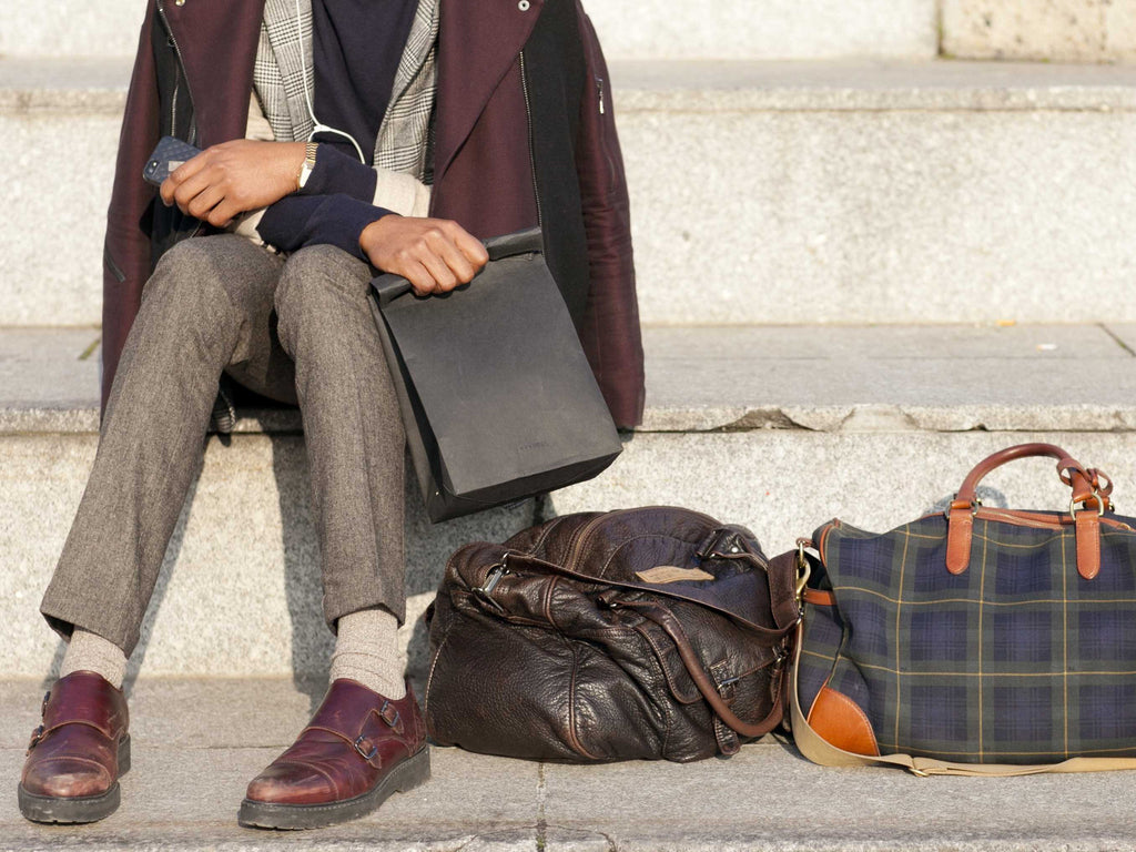 Handbag - Fall Must Haves For Men's Wardrobes