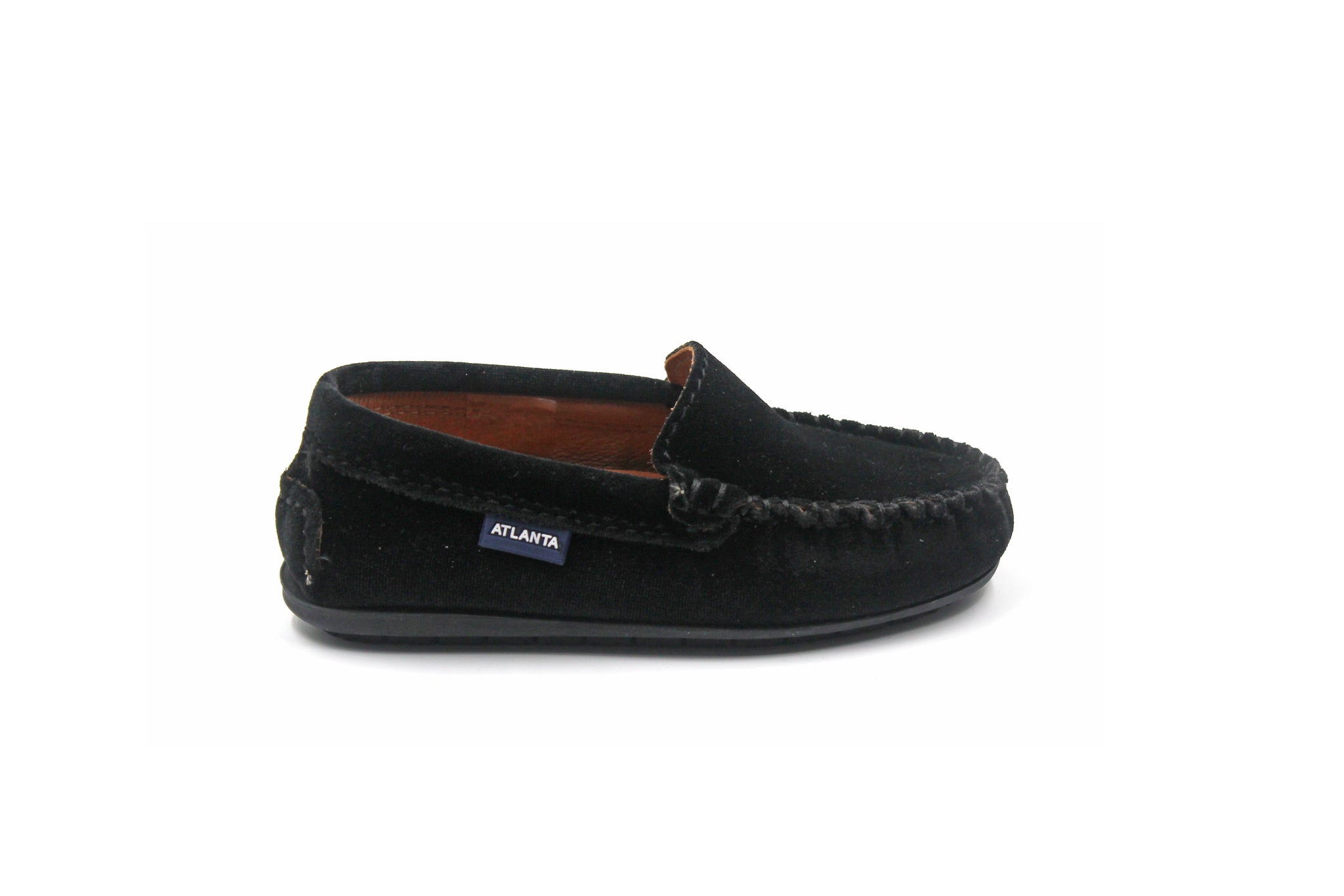 black velvet loafer
