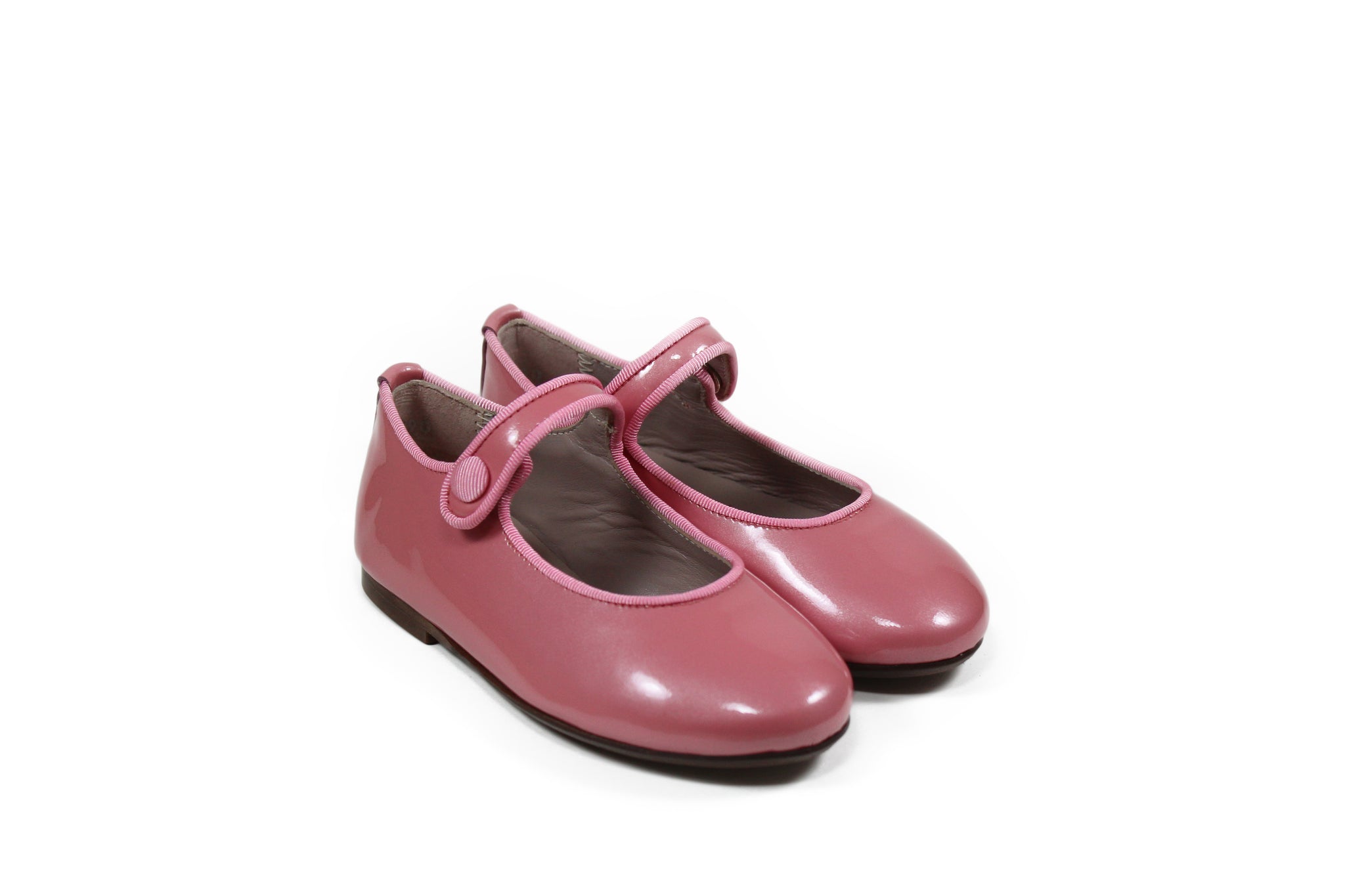 pink patent mary janes