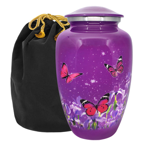 butterfly urn