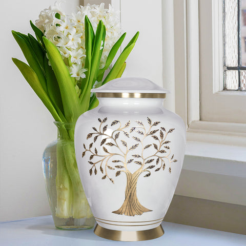 White urn