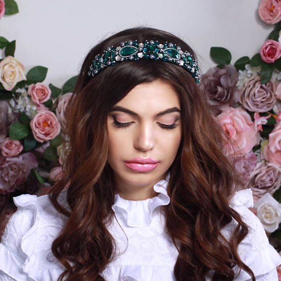 rhinestone headband