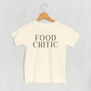 Food Critic Kids Tee - The Trendy Bunny