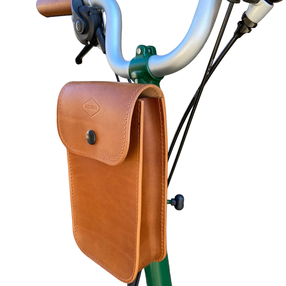 Leather Pant Strap + Brompton Wheel Frame Strap 2in1