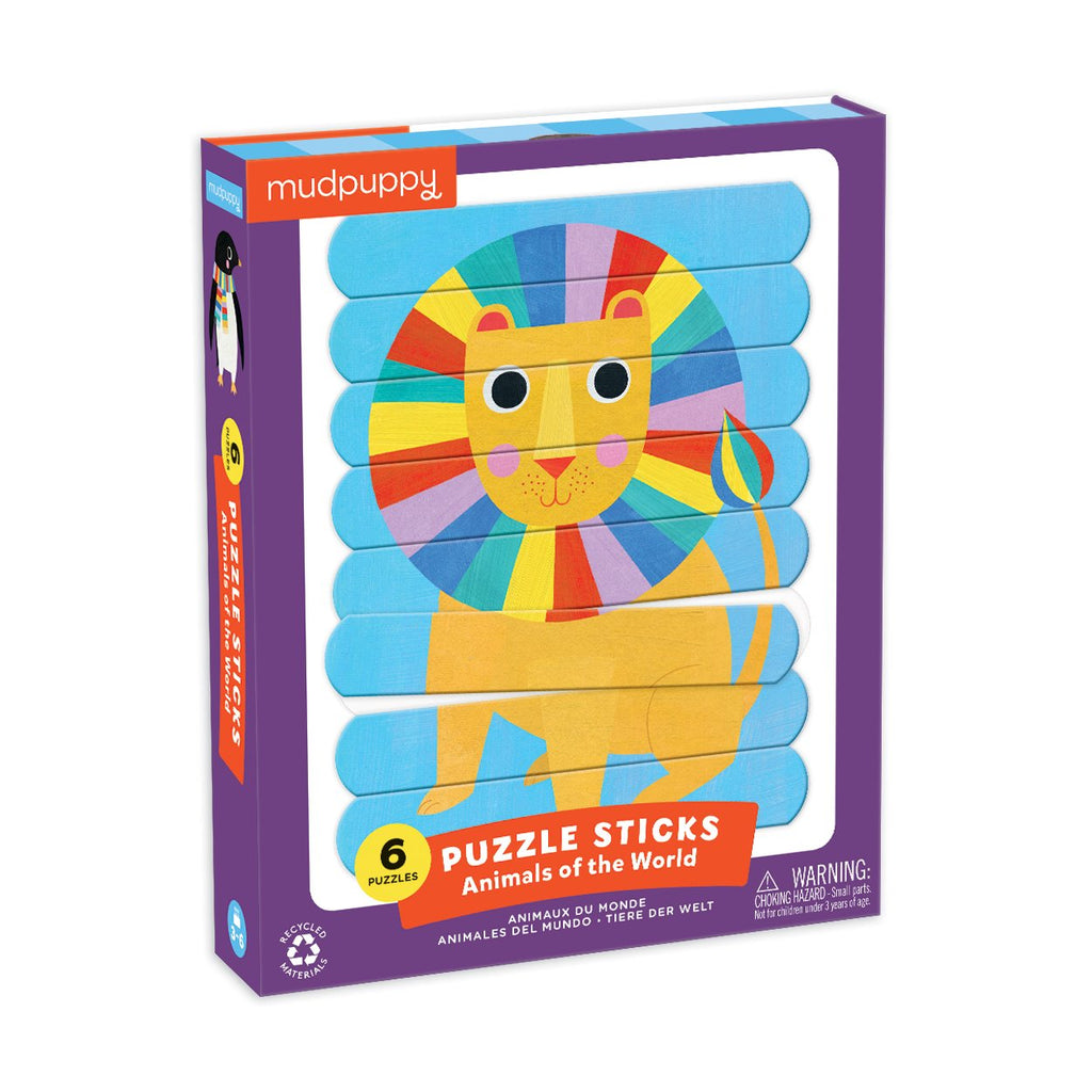 Puzzle Animaux - Toyuniverse - Coffret de 4 puzzles - 100 pièces