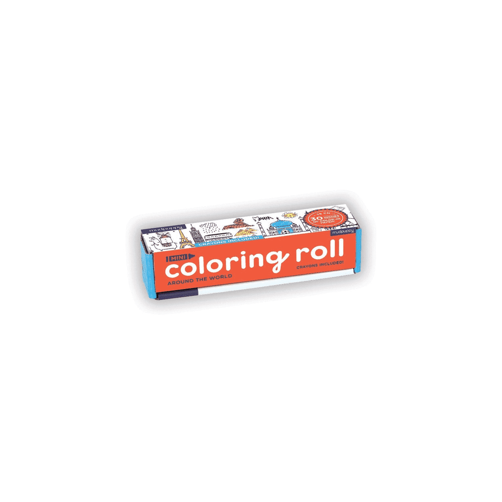 Merry Christmas Mini Coloring Roll [Book]
