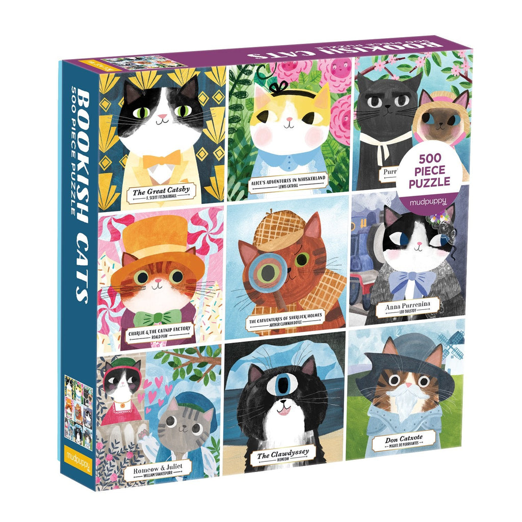 The Chorus Jigsaw Puzzles, 500 Piece, 1000 Piece, Cat Puzzle, Meowing,  Meow, Cats, Kitties, Cat Lover, Friendly Noodles 