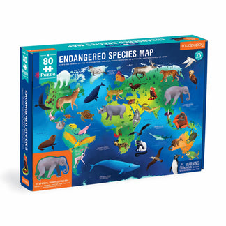 Trefl World Map with Animals Kids Jigsaw Puzzle - 25pc