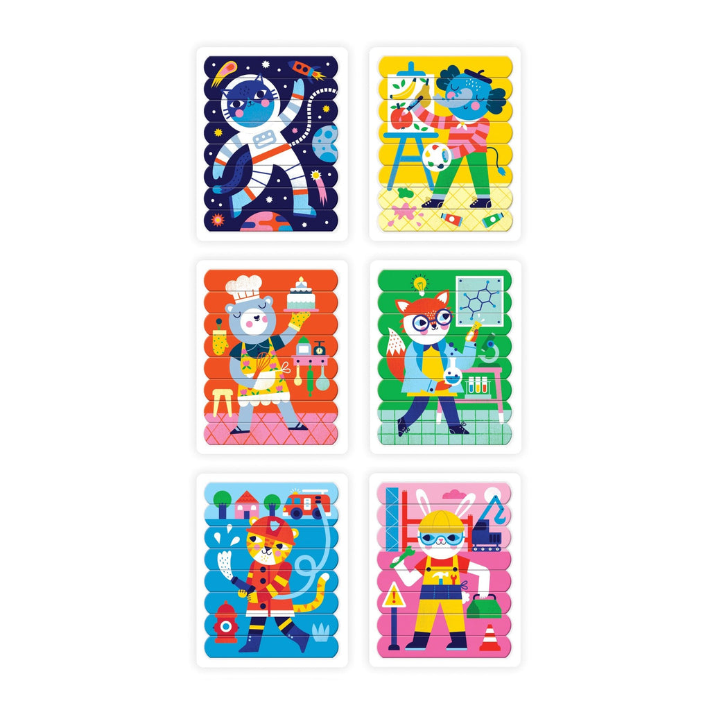 Space Cat 50 Piece Shaped Character Puzzle