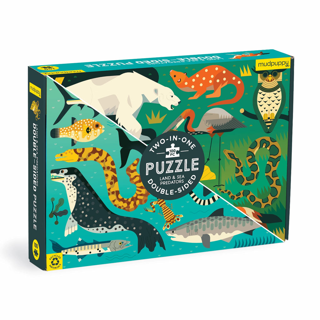 Puzzle Patch Great Sneaky Puzzles Silly Silly Sea 46 Piece 2 Sided Floor  Puzzle