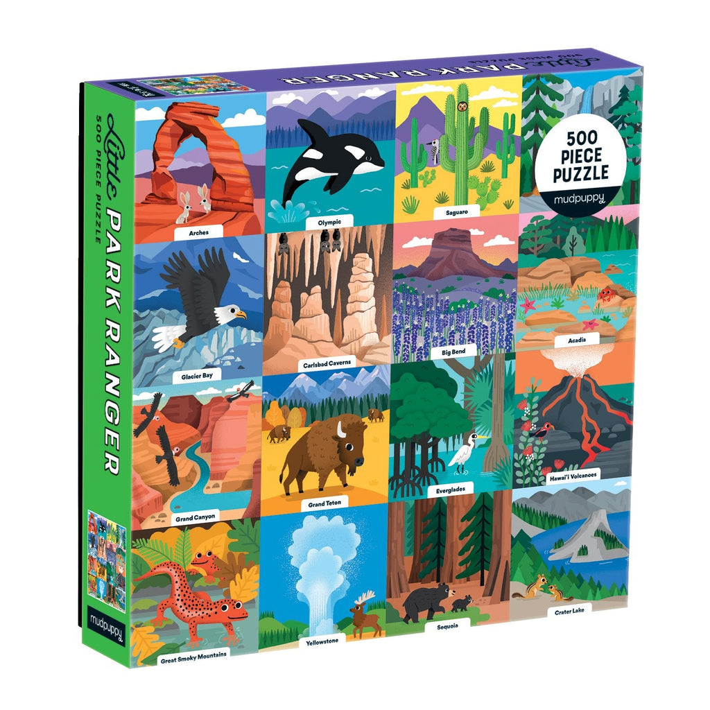 Hello Animals of the World 500-Piece Family Puzzle