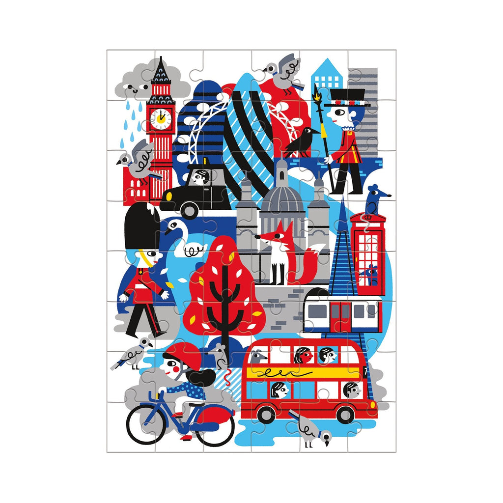 CARTE PUZZLE PARIS PLAN PUZ35