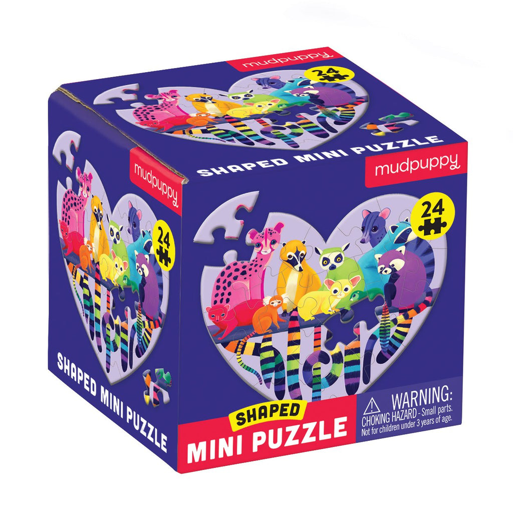 Unicorn 24 Piece Shaped Mini Puzzle - Mudpuppy