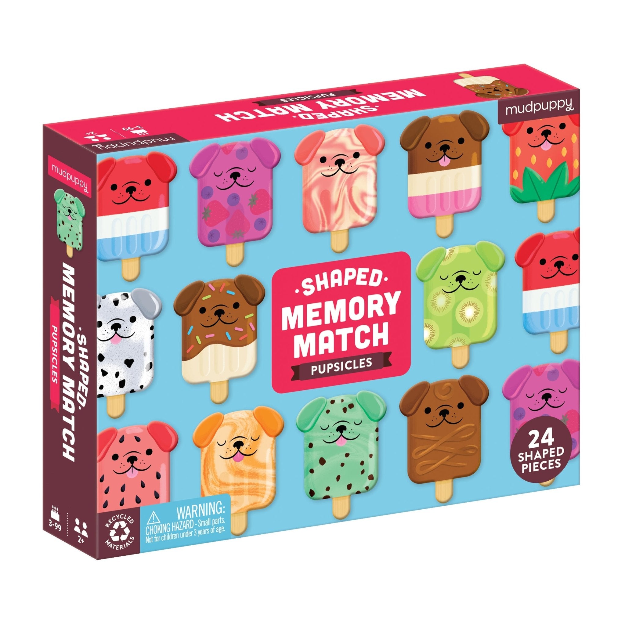 Image of Pupsicles Shaped Memory Match