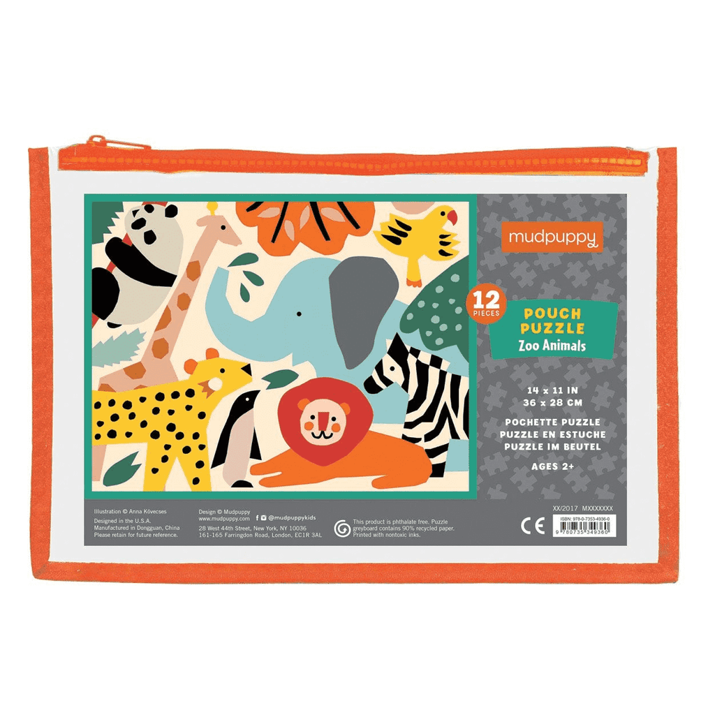 Under The Sea 12 Piece Pouch Puzzle - Mudpuppy