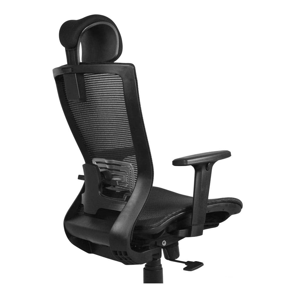 arista axis black mesh task office chair