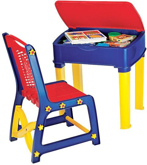 kids study chair and table